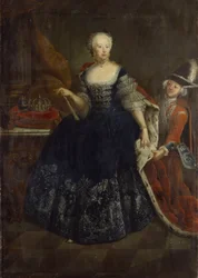 Elisabeth Christine de Brunswick como rainha